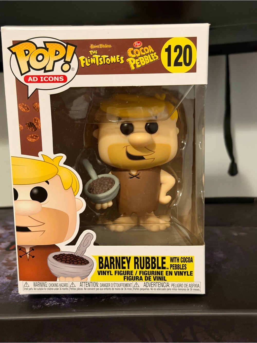 Funko POP! Barney Rubble with Cocoa Pebbles